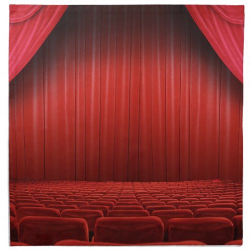 Red Curtain Theater Napkins