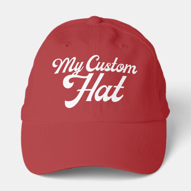 RED Custom X210P Performance Cap Blank #1 in Golf (Front)