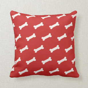 Red Bone Pillows Decorative Throw Pillows Zazzle