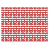 Valentine's Day Red Hearts Tissue Paper