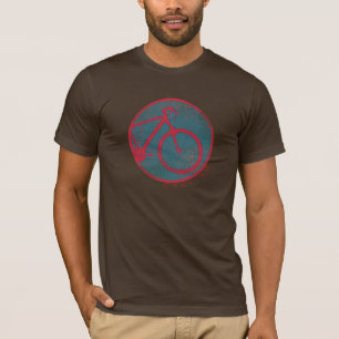 red cycling fashion-style T-Shirt