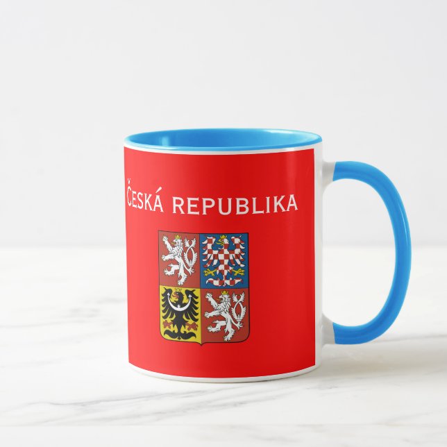 RED CZECH REPUBLIC Mug (Right)