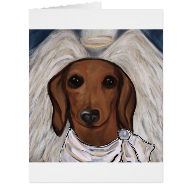 Red Dachshund Cards (Front)