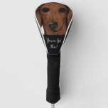 RED DACHSHUND          GOLF HEAD COVER
