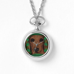 Red Dachshund Watch