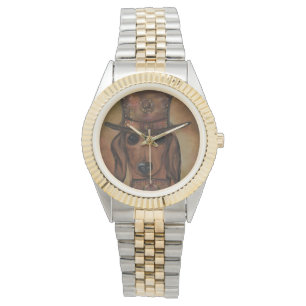 RED DACHSHUND  WATCH