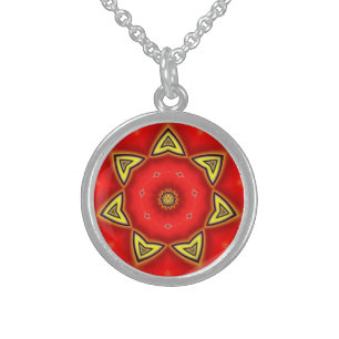 Red Daffodil Gift Necklace