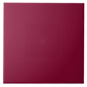 Red Dahlia Brick Maroon Burgundy 2015 Color Trend Ceramic Tile