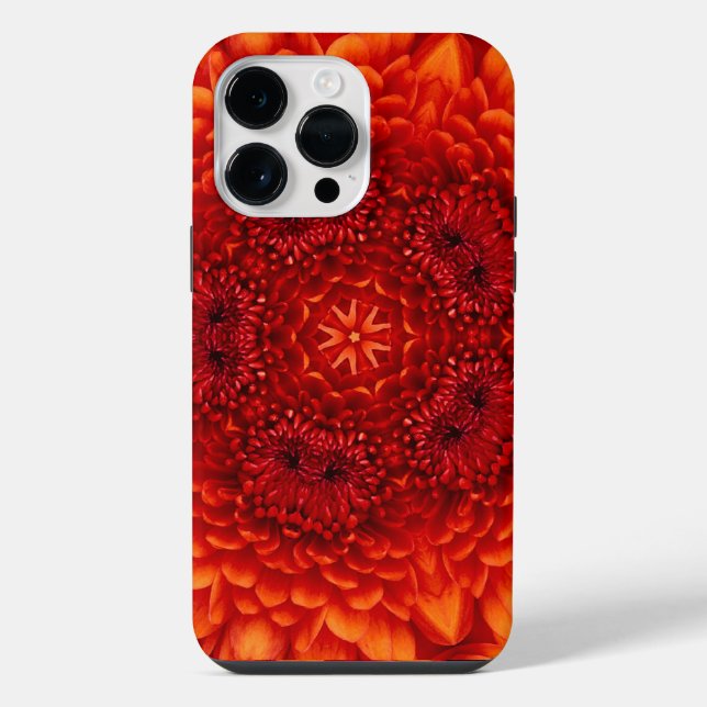 RED DAHLIA IPHONE CASE (Back)