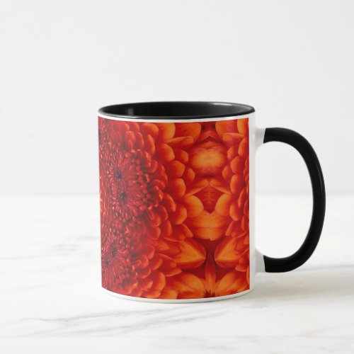 RED DAHLIA MUG