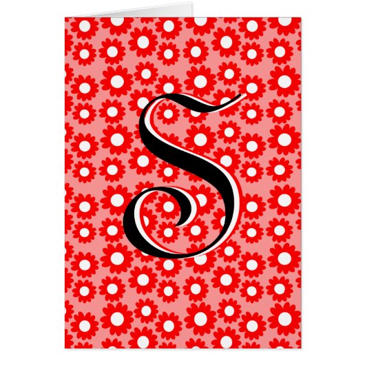 Red Daisies Cards (Front)