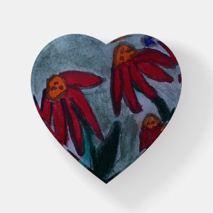 Red Daisies Paperweight