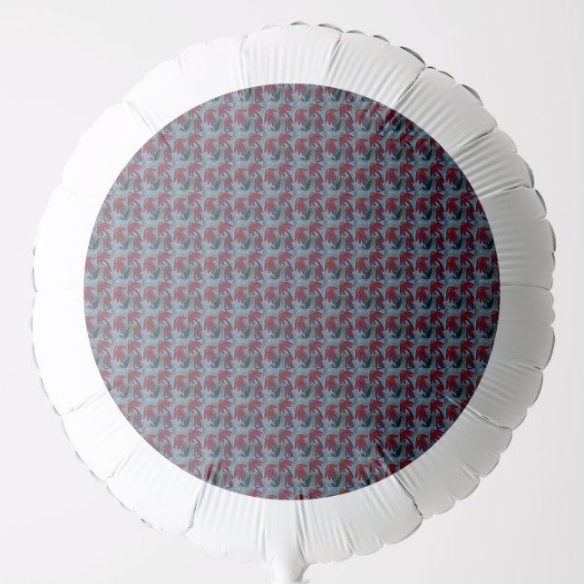 Red Daisy  Balloon (Front)