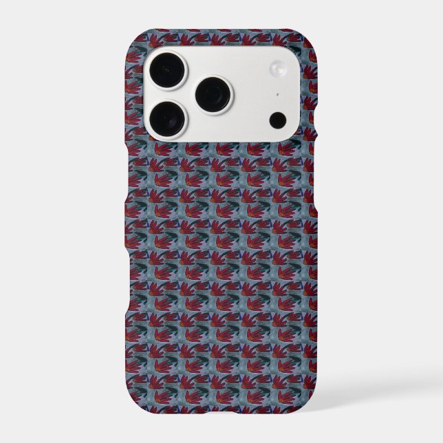 Red Daisy  Iphone Case (Back)