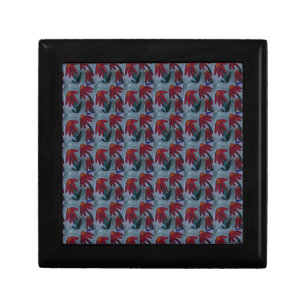 Red Daisy Jewelry Box