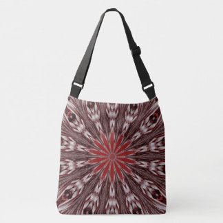 RED DAISY OF SUMMER CROSSBODY BAG