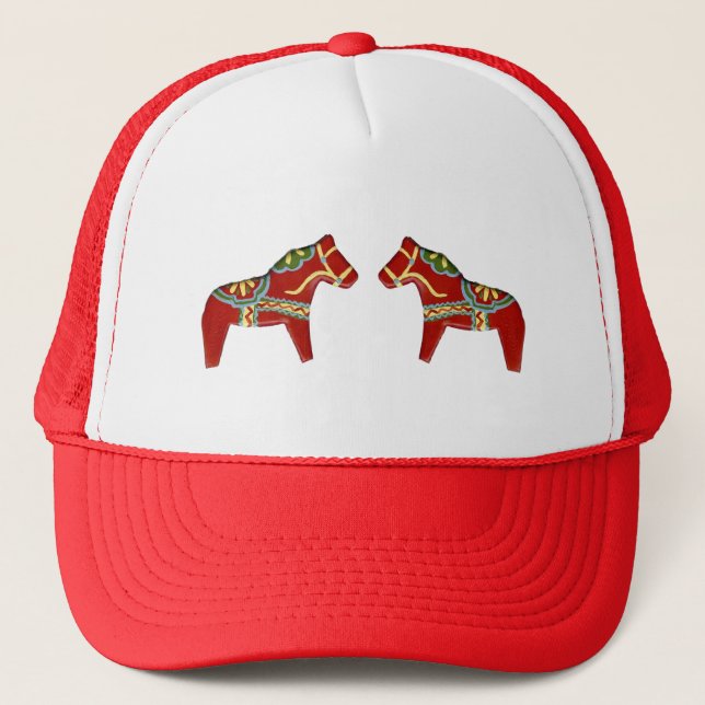 Red Dala Horse Hat (Front)