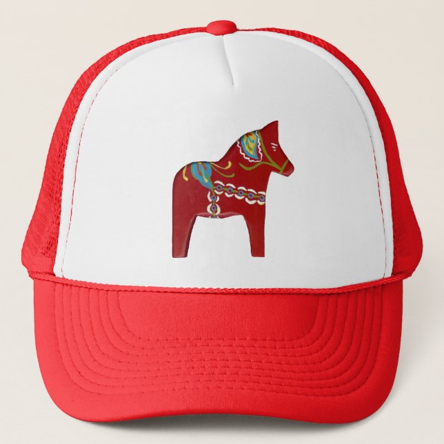 Red Dala Horse Hat (Front)