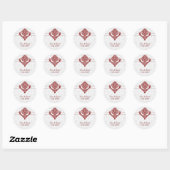 red damask envelope seals (Sheet)