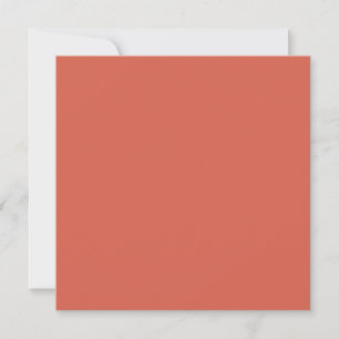 Red Damask Solid Color Card
