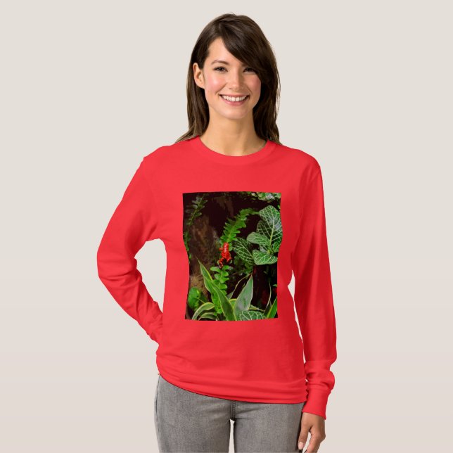Red Dart Frog CB T-Shirt (Front Full)