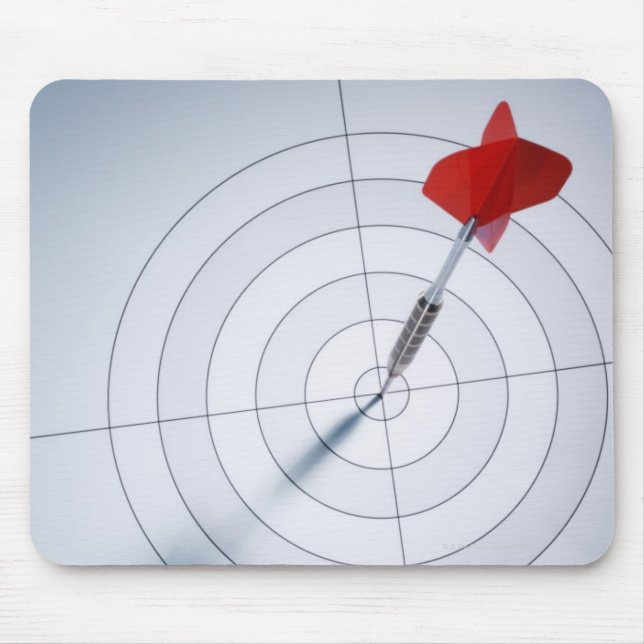Red Dart Mouse Pad (Front)