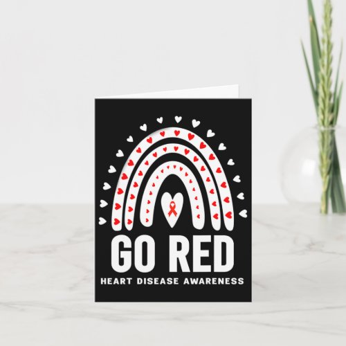 Red Day _ Go Red Heart Disease Month  Card