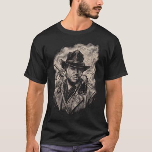 Red Dead Redemption 2 Arthur Morgan Outlaw Legacy T-Shirt