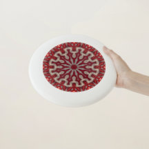 Red Decorative Frisbee