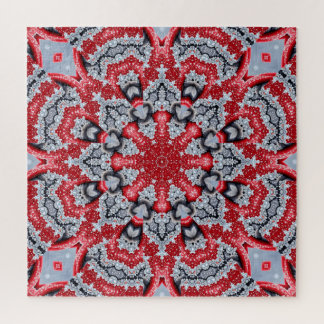 Red Decorative Jigsaw Puzzle
