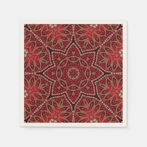Red Decorative Napkins