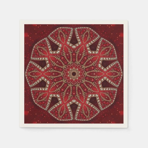 Red Decorative Napkins
