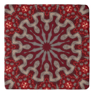 Red Decorative Trivet