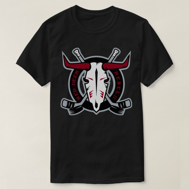 Red Deer Rebels 3 T-Shirt (Design Front)