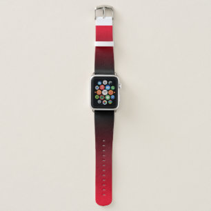 Red degrade apple watch band