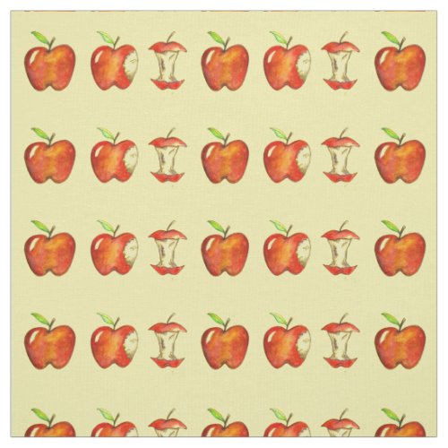 Red Delicious Apple Apples Fruit Fabric