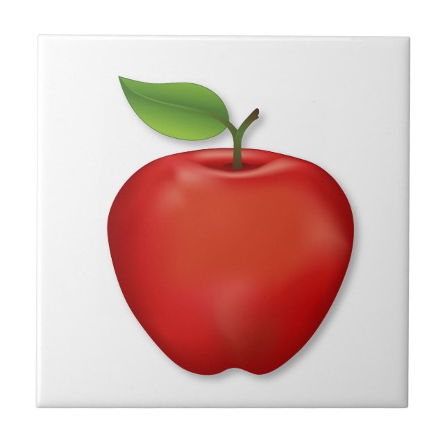 Red  Delicious Apple Tile (Front)