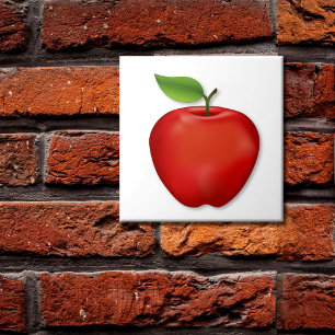 Red Delicious Apple Tile