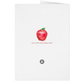 Red Delicious Cards (Back)