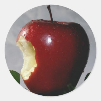 Red Delicious Classic Round Sticker
