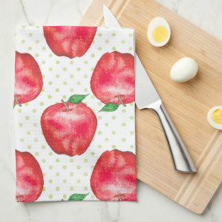 Red Delicious Kitchen Towel