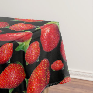 Red Delicious Strawberries, Tablecloth