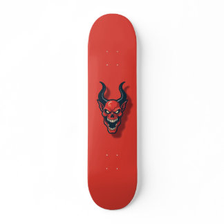 Red demoniac skateboard