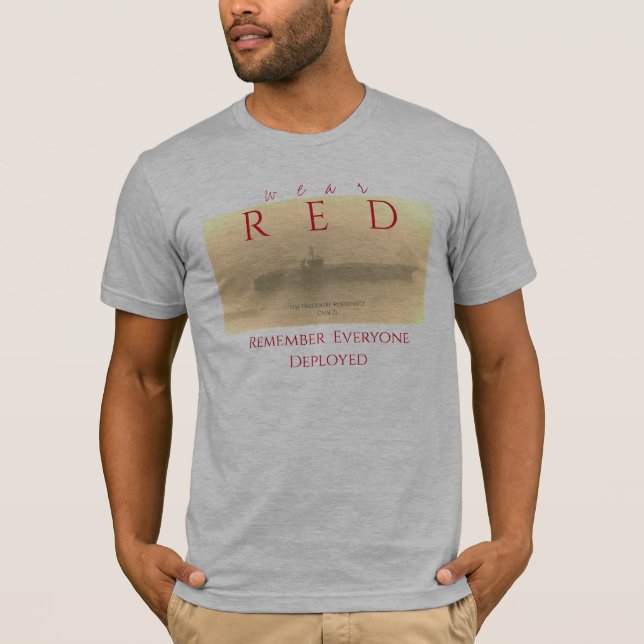 RED Deployment shirt (Front)