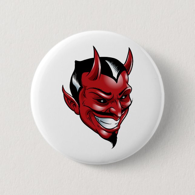 Red Devil Button (Front)