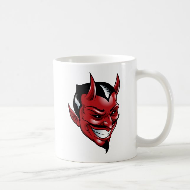 Red Devil Coffee Mug (Right)
