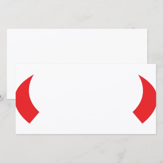 red devil horns icon (Front/Back)