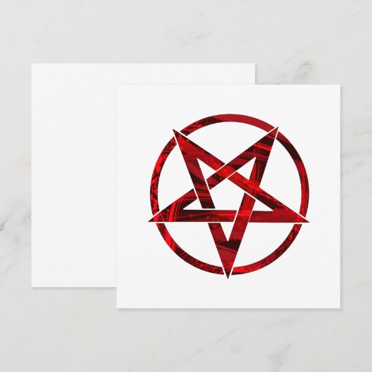 Red Devil Pentagram (Front/Back)