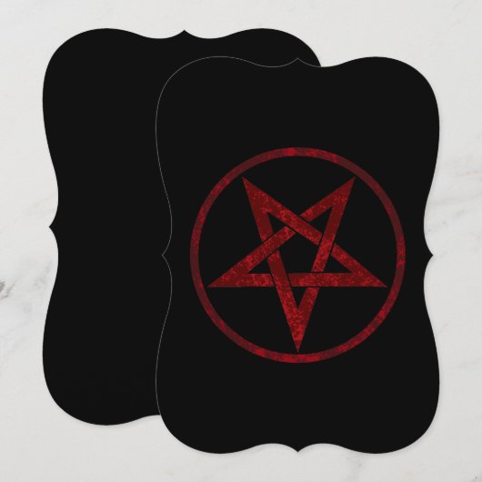 Red Devil Pentagram (Front/Back)