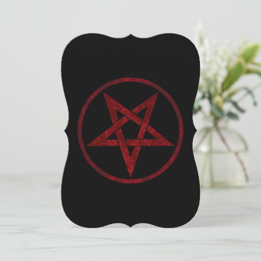 Red Devil Pentagram (Standing Front)